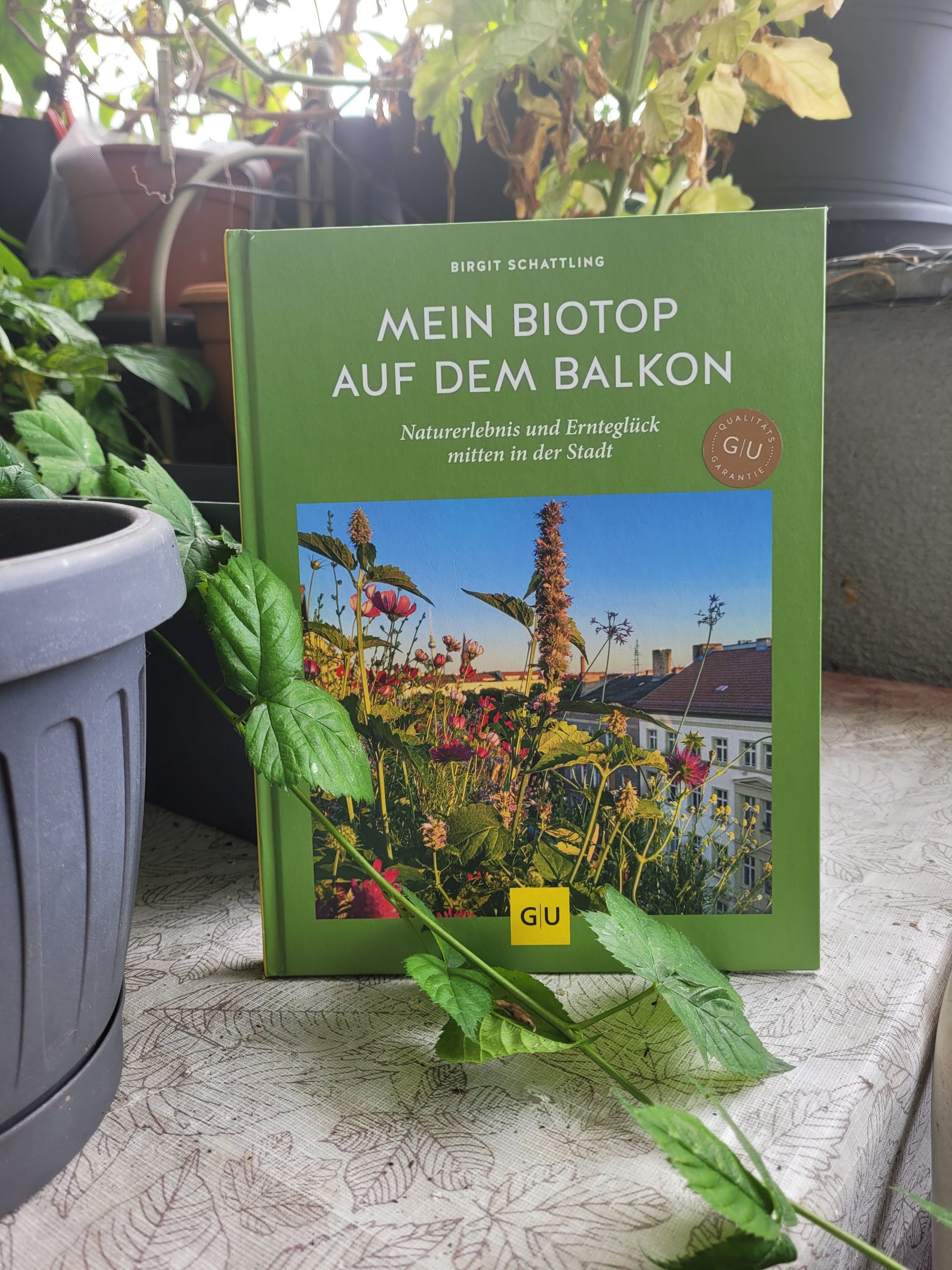 Rezension: „Mein Biotop auf dem Balkon. Naturerlebnis und Ernteglück mitten in der Stadt“